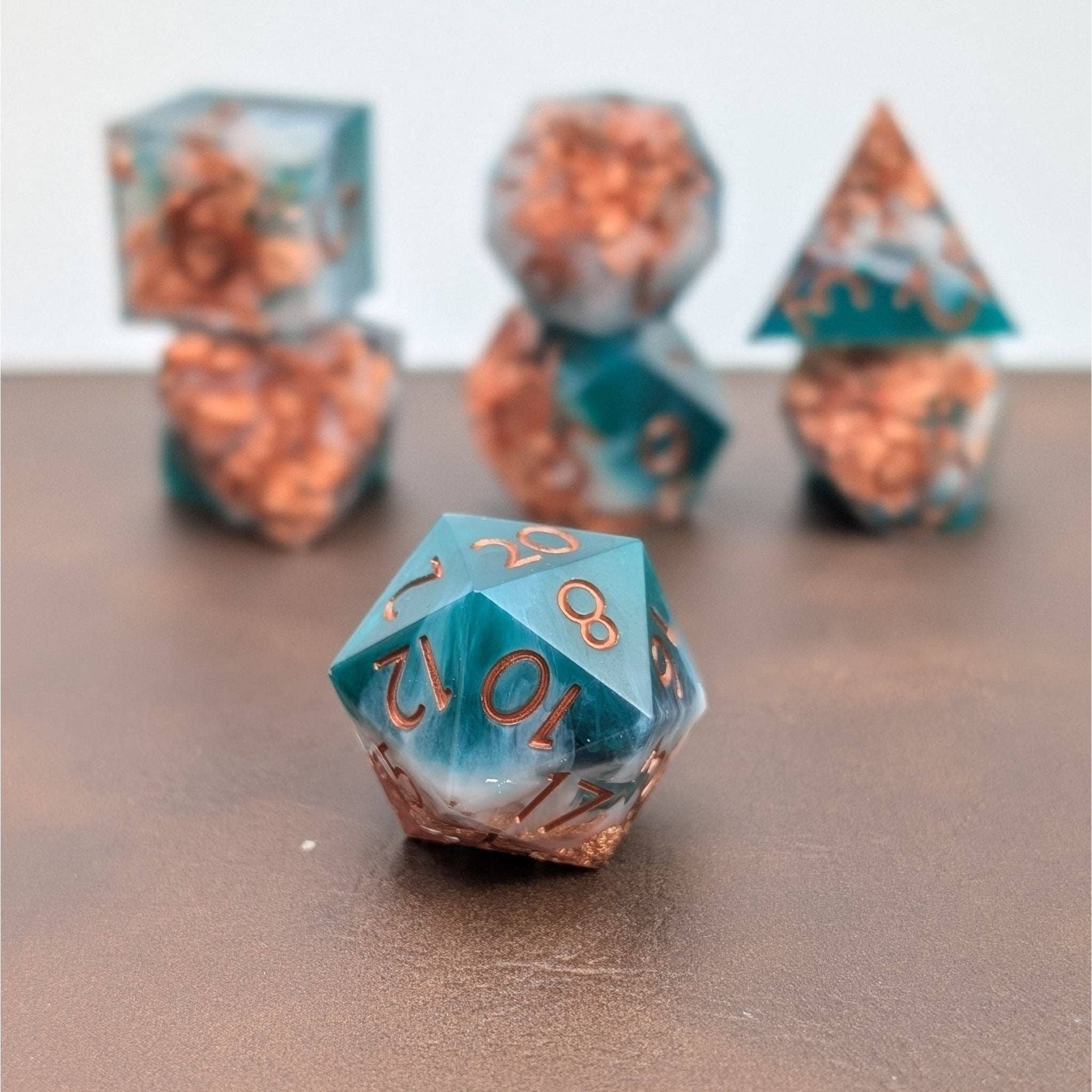 Seafarer's Bounty - Set of 7 Luxury D&D Dice Set