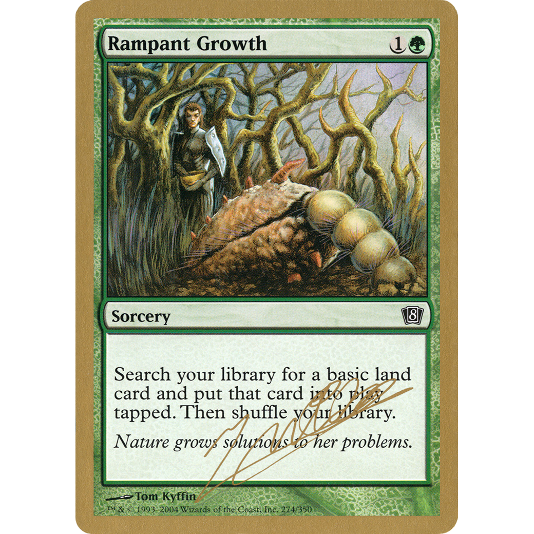 Rampant Growth - 2004 Julien Nuijten (8ED) (WCD-) - World Championship Decks 2004