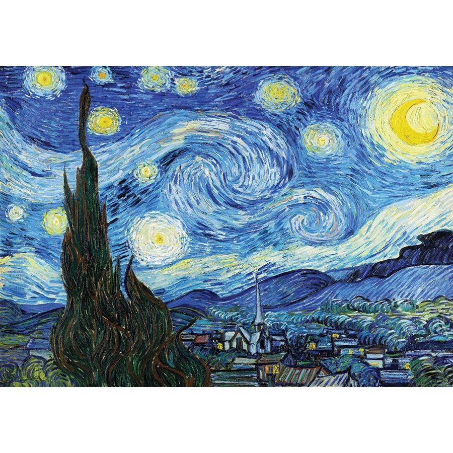 Van Gogh: Starry Night 1000-Piece Enjoy Puzzle