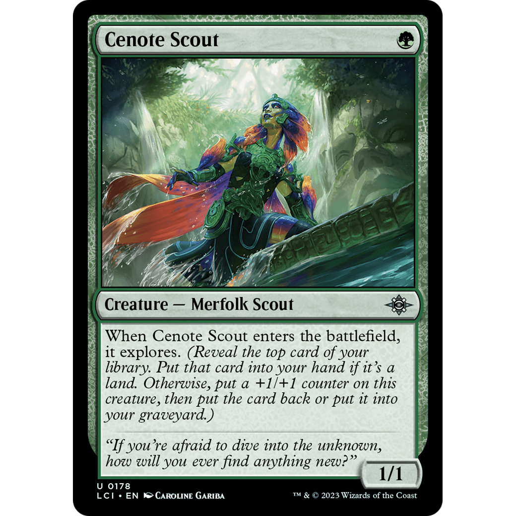 Cenote Scout (LCI-178) - The Lost Caverns of Ixalan Foil