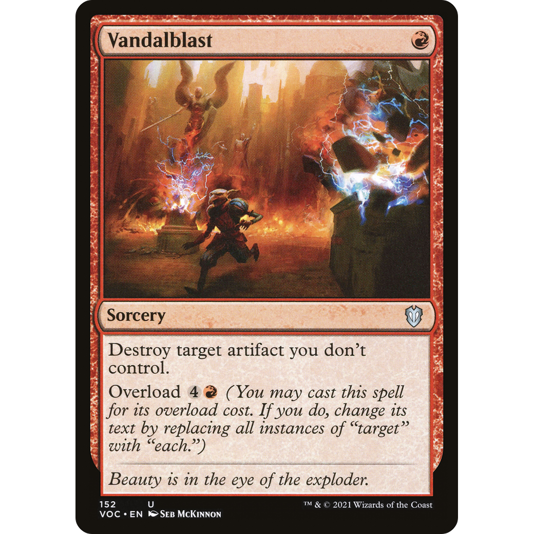 Vandalblast (VOC-152) - Crimson Vow Commander