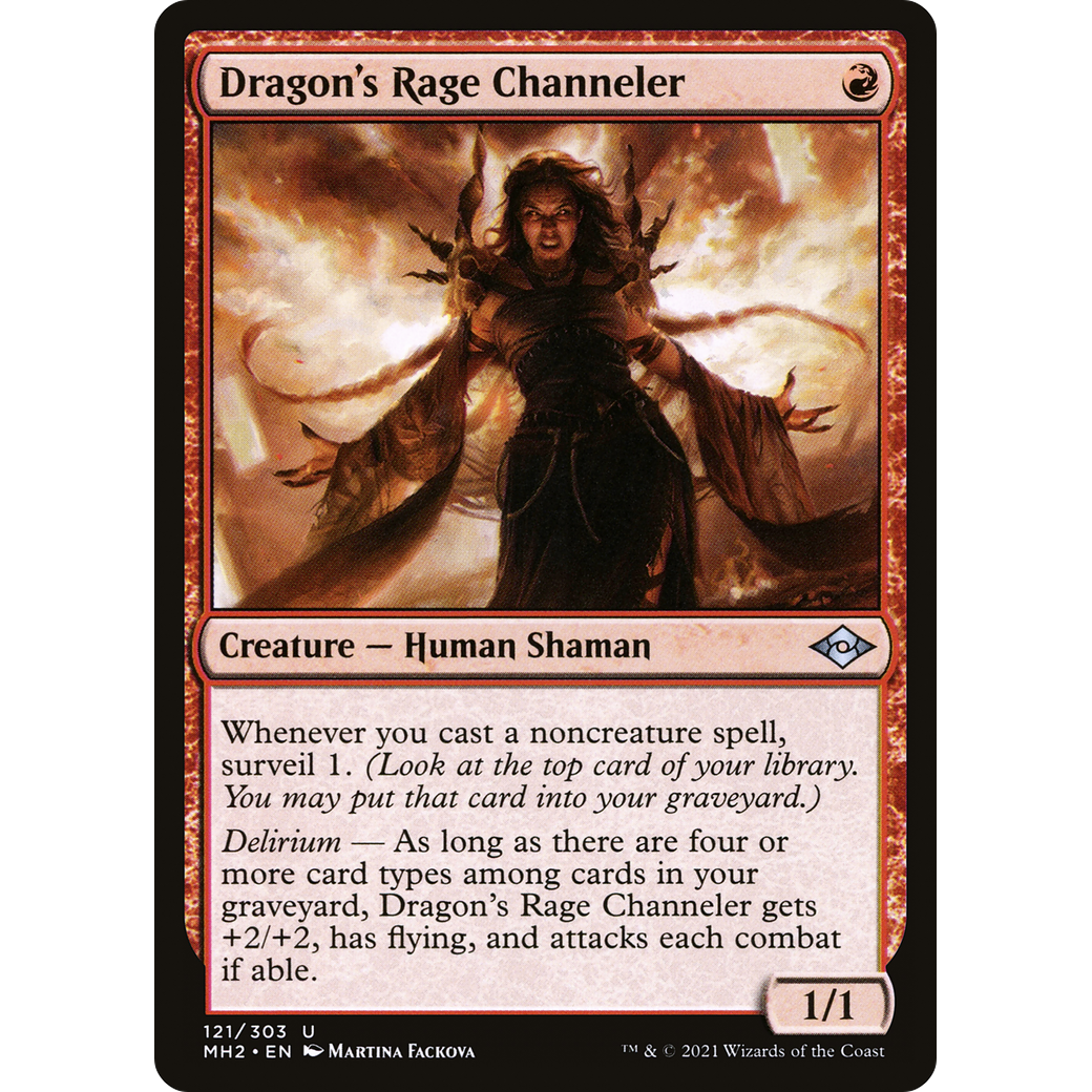 Dragon's Rage Channeler (MH2-121) - Modern Horizons 2