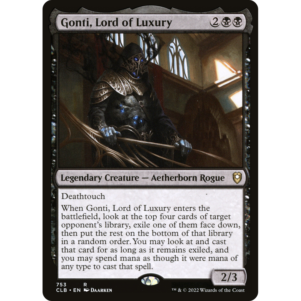 Gonti, Lord of Luxury (CLB-753) - Commander Legends: Battle for Baldur's Gate