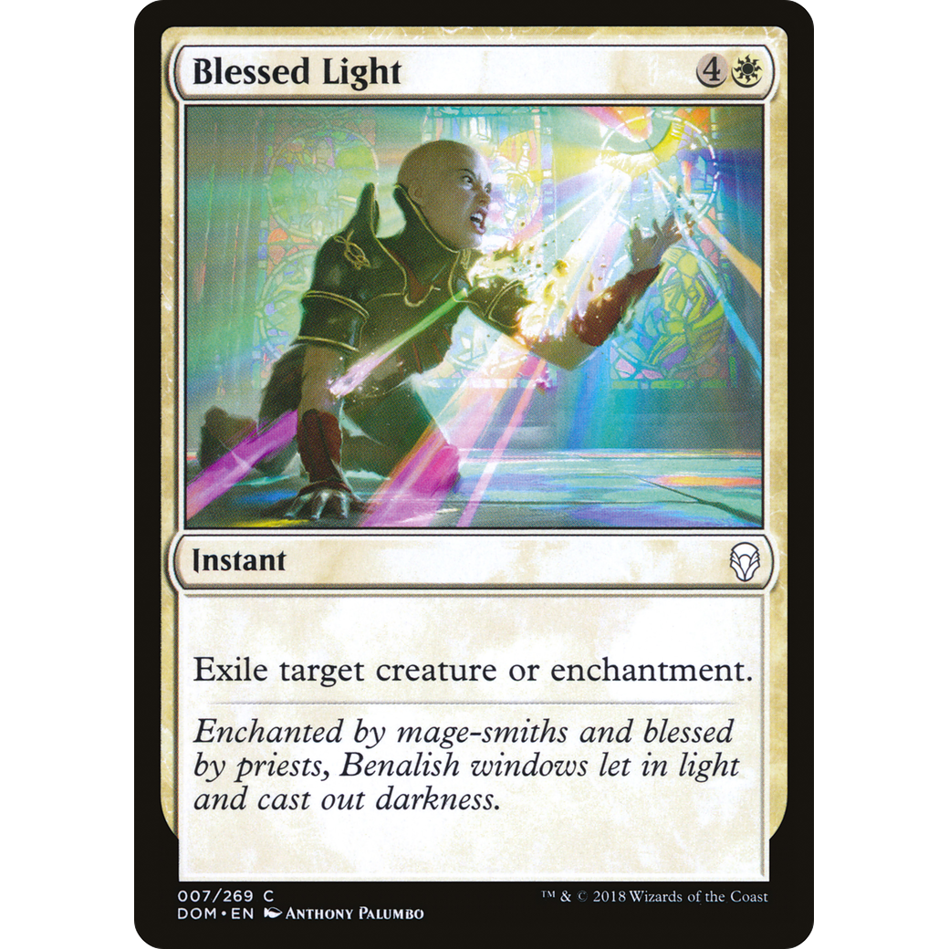 Blessed Light (DOM-007) - Dominaria Foil