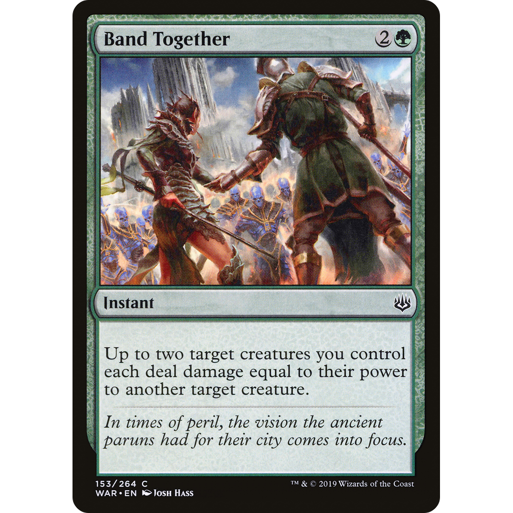 Band Together (WAR-153) - War of the Spark Foil