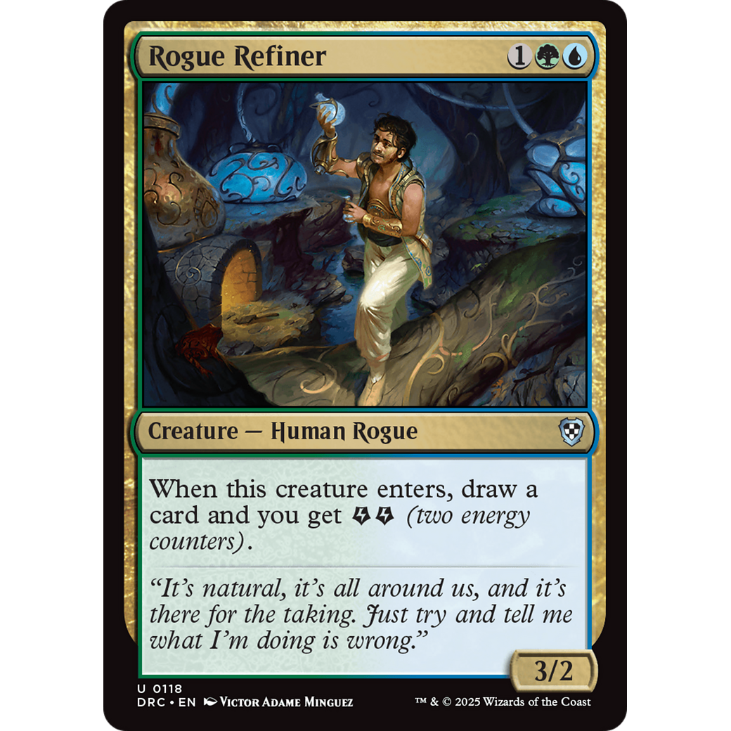 Rogue Refiner (DRC-118) - Commander: Aetherdrift