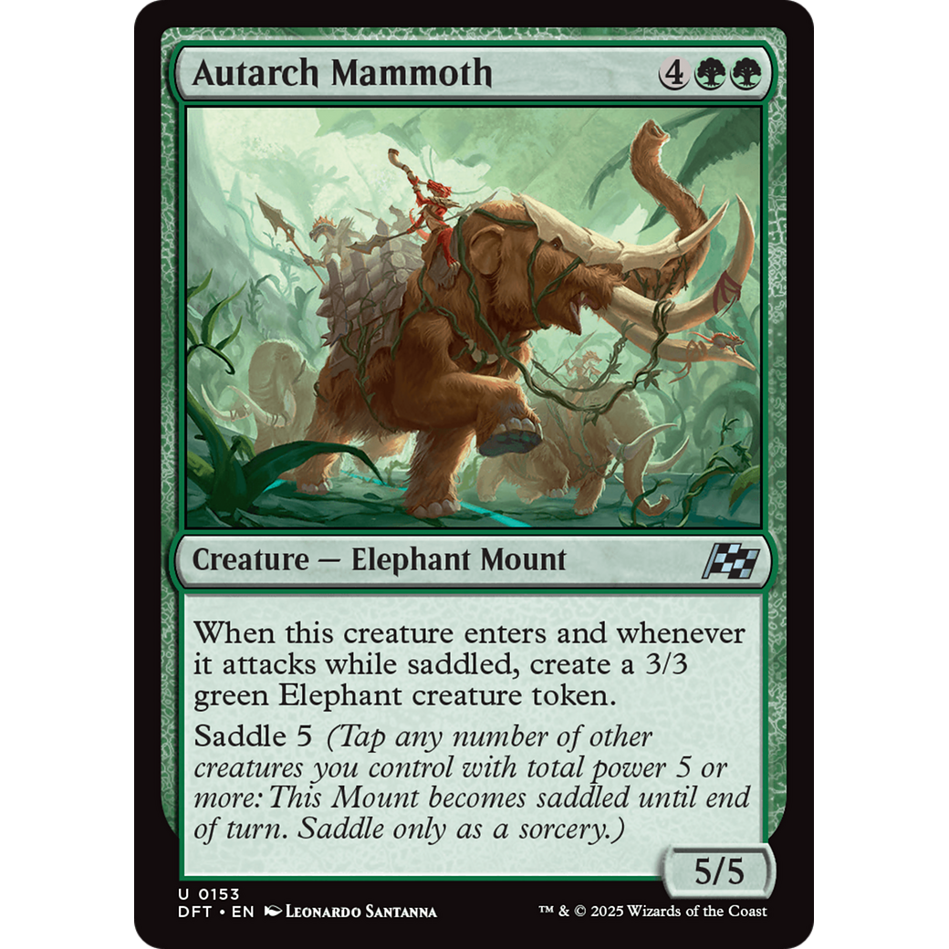 Autarch Mammoth (DFT-153) - Aetherdrift Foil