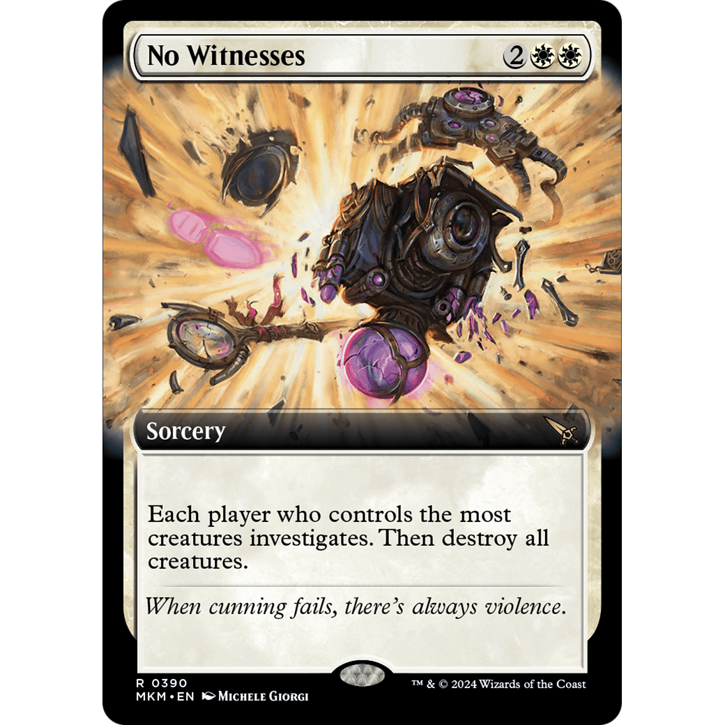 No Witnesses (MKM-390) - Murders at Karlov Manor: (Extended Art)