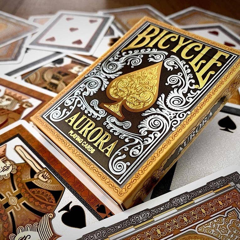 Bicycle Aurora (Foil Version) Playing Cards