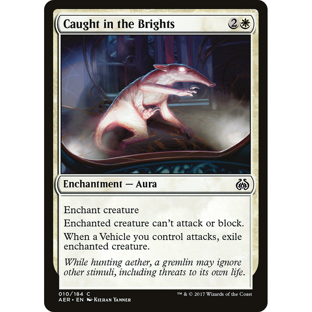 Caught in the Brights (AER-010) - Aether Revolt Foil