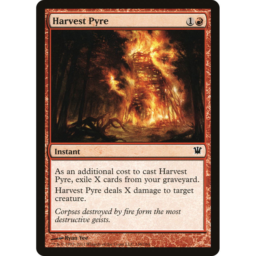 Harvest Pyre (ISD-146) - Innistrad Foil