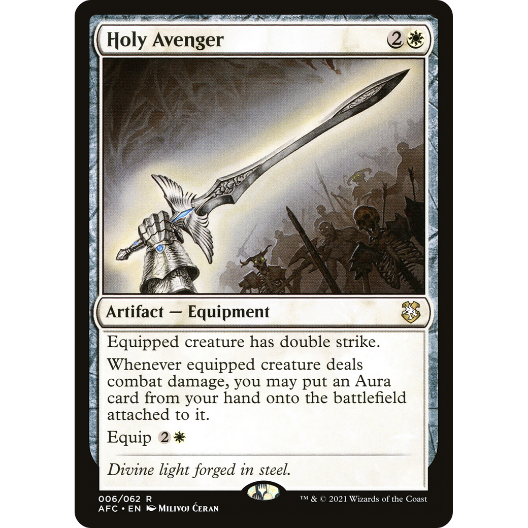 Holy Avenger (AFC-006) - Forgotten Realms Commander