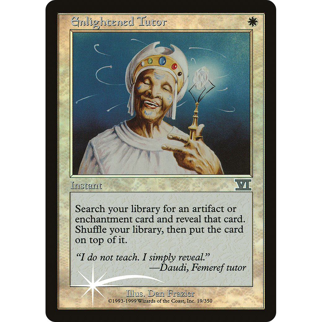 Enlightened Tutor (ARENA-019) - Arena League 2000 Foil