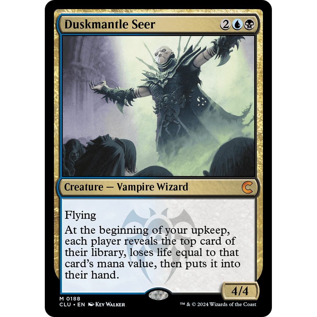 Duskmantle Seer (CLU-188) - Ravnica: Clue Edition