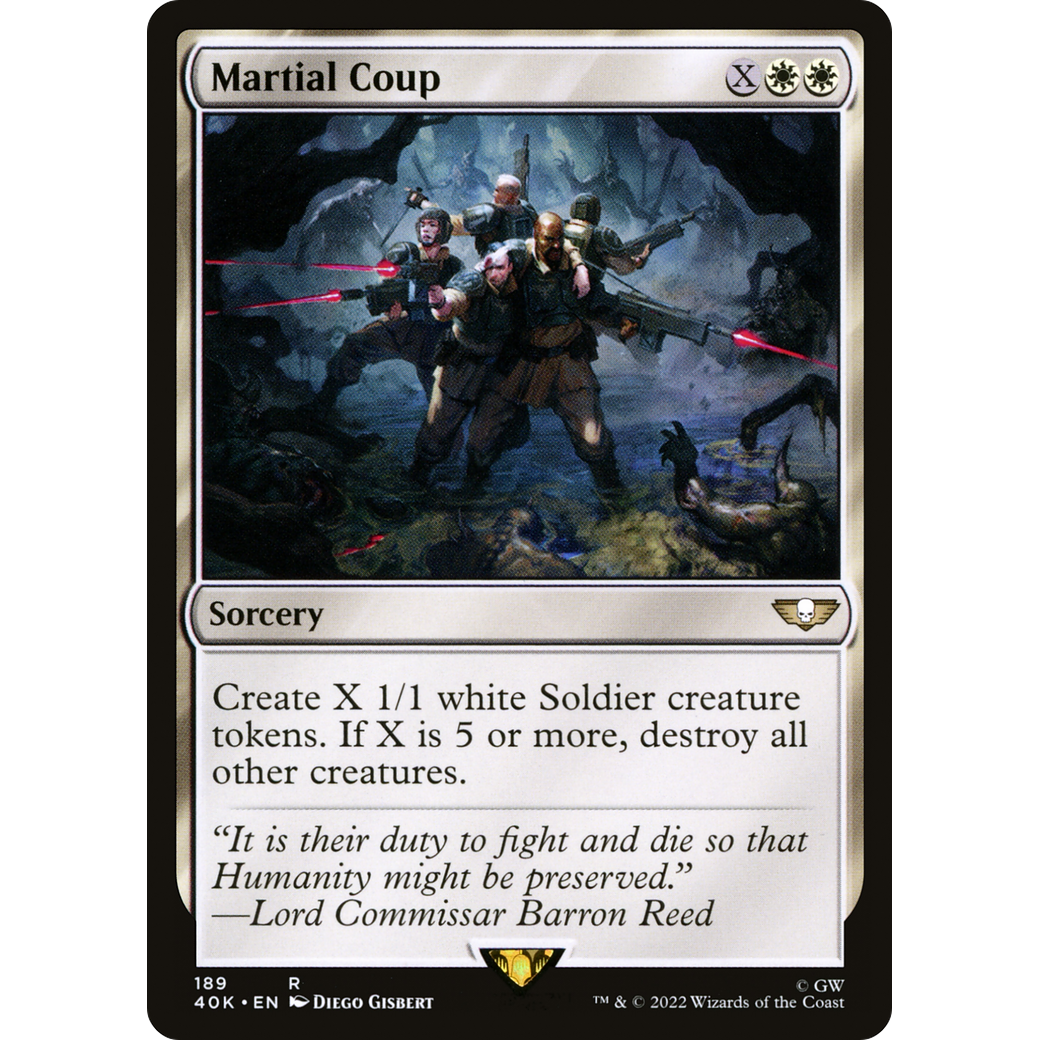 Martial Coup (40K-189) - Warhammer 40,000 Commander
