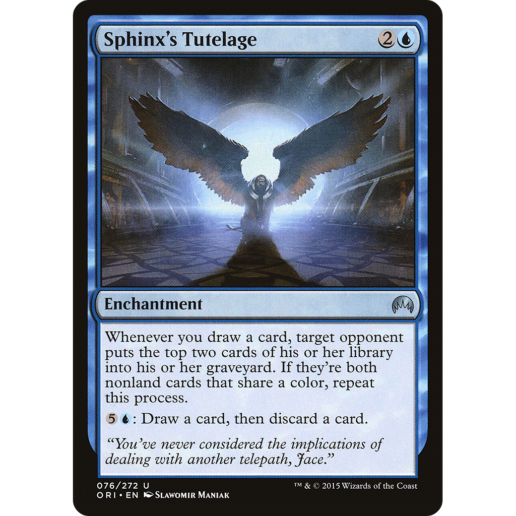 Sphinx's Tutelage (ORI-076) - Magic Origins