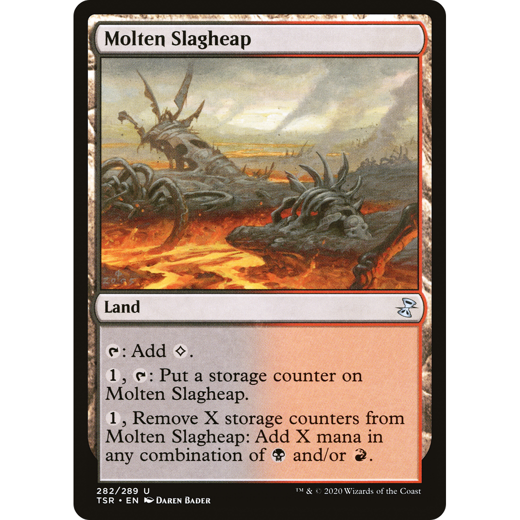 Molten Slagheap (TSR-282) - Time Spiral Remastered Foil