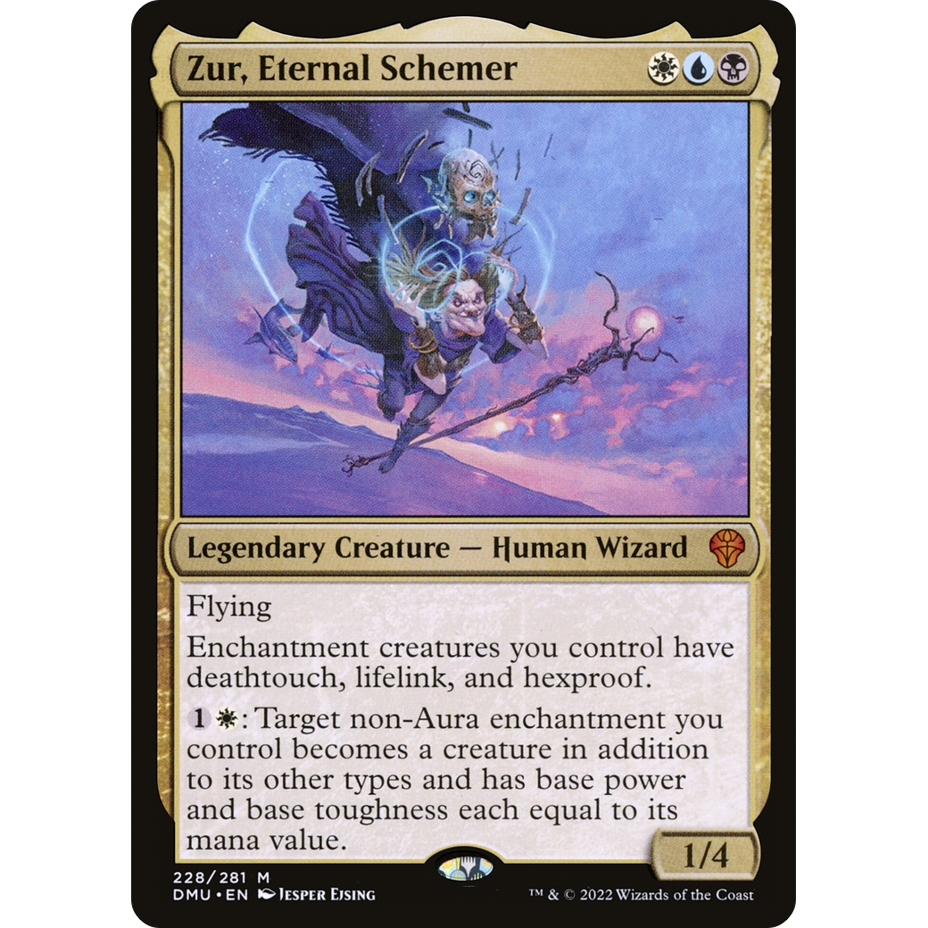 Zur, Eternal Schemer (DMU-228) - Dominaria United Foil