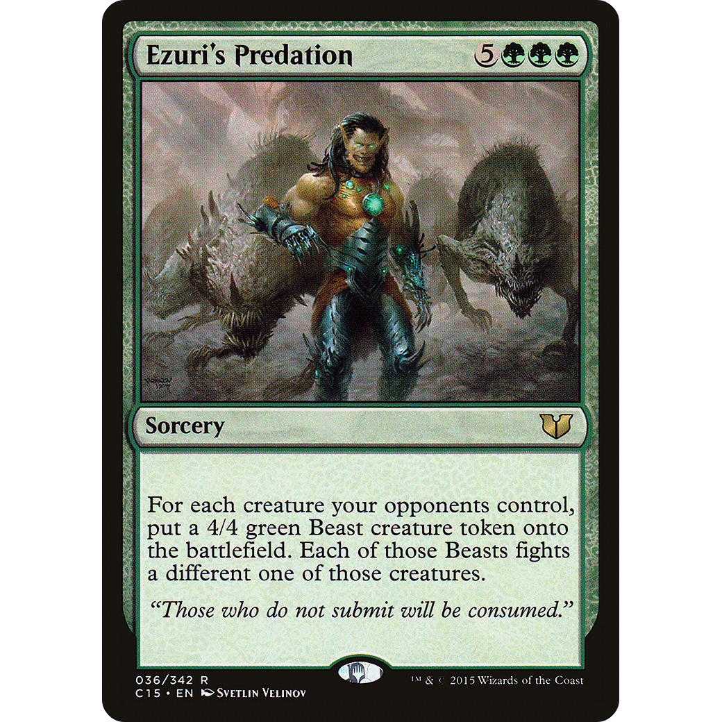 Ezuri's Predation (C15-036) - Commander 2015