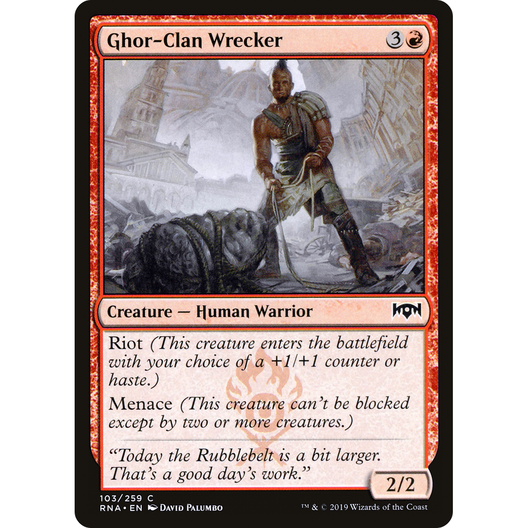 Ghor-Clan Wrecker (RNA-103) - Ravnica Allegiance Foil