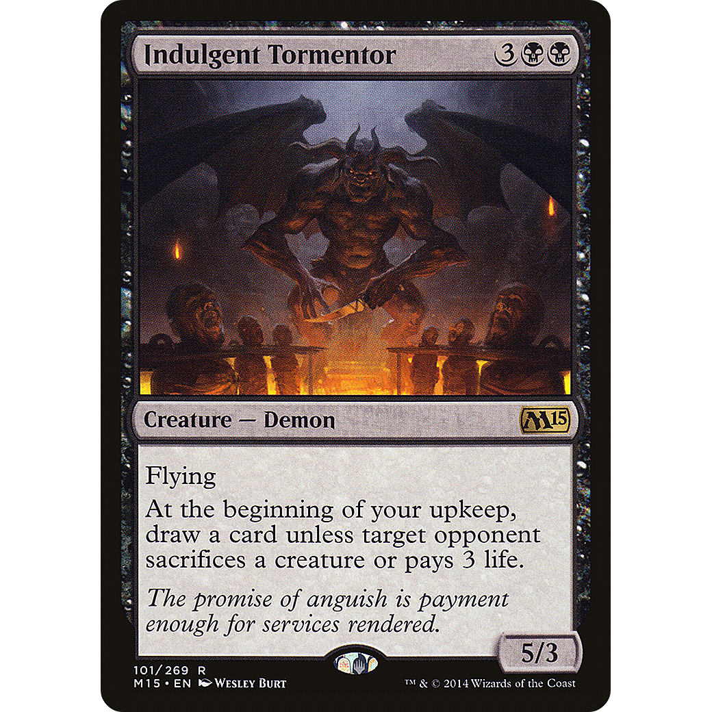 Indulgent Tormentor (M15-101) - Magic 2015 Foil