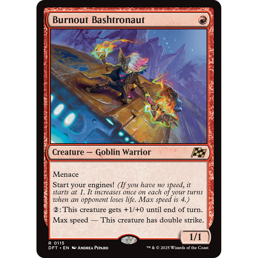 Burnout Bashtronaut (DFT-115) - Aetherdrift Foil