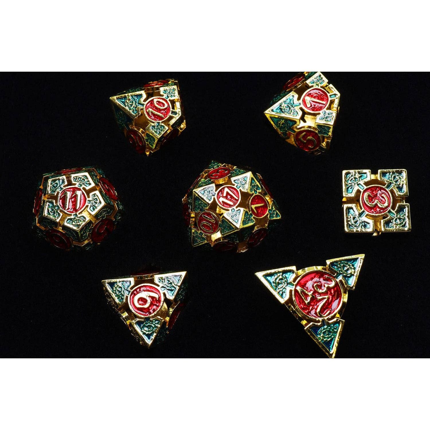 Oculus: Mischievous - Metal RPG Dice Set
