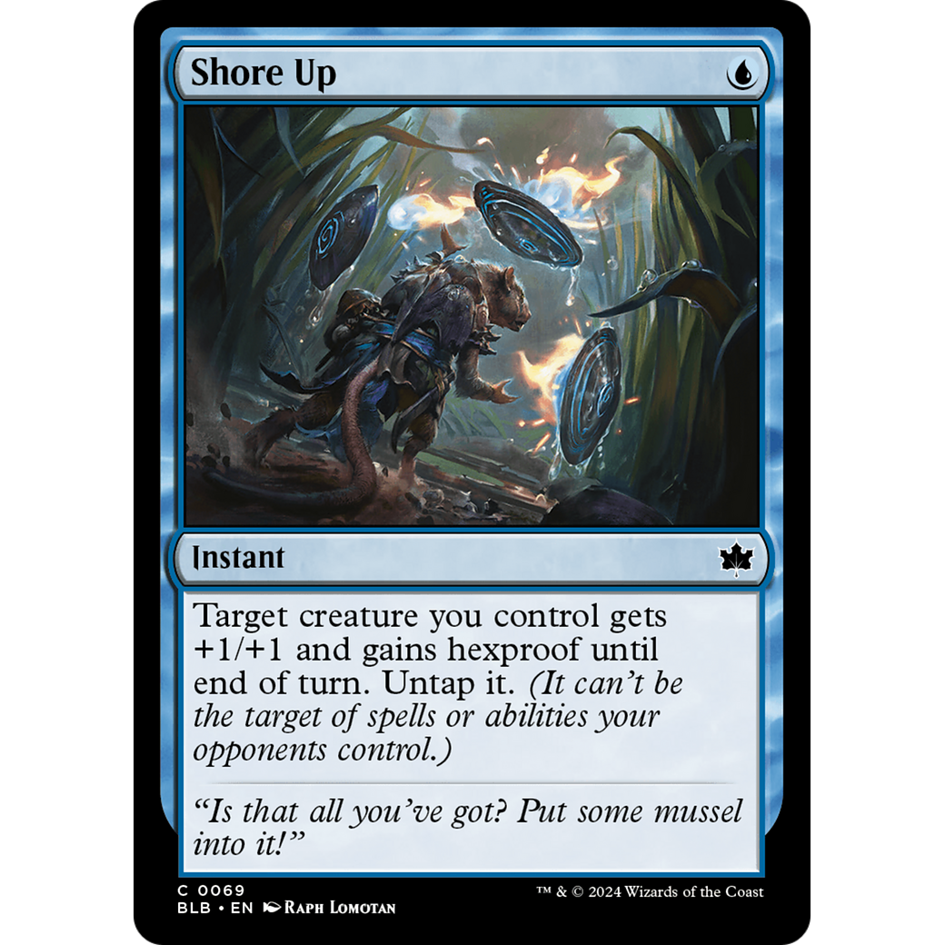 Shore Up (BLB-069) - Bloomburrow Foil