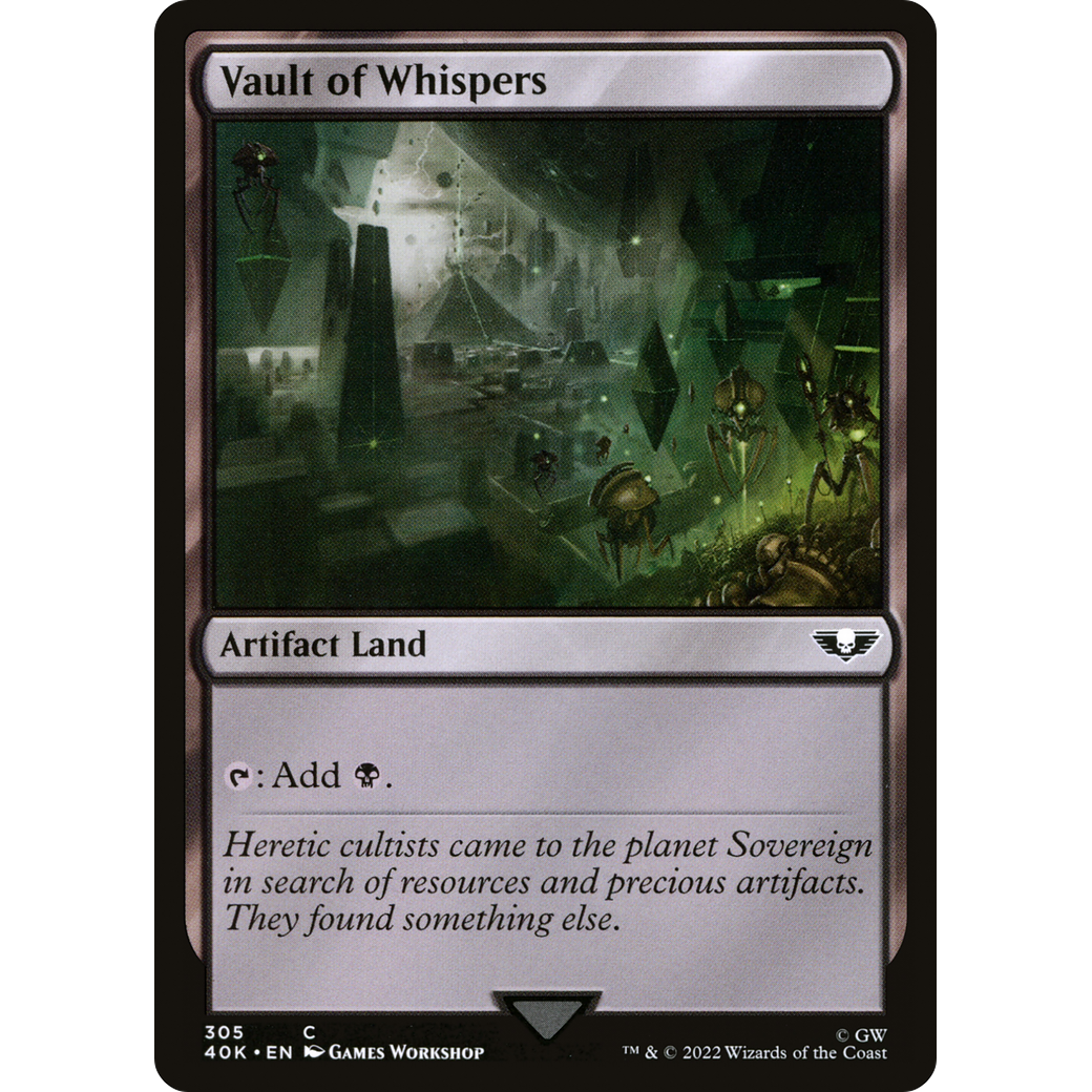 Vault of Whispers (40K-305) - Warhammer 40,000 Commander