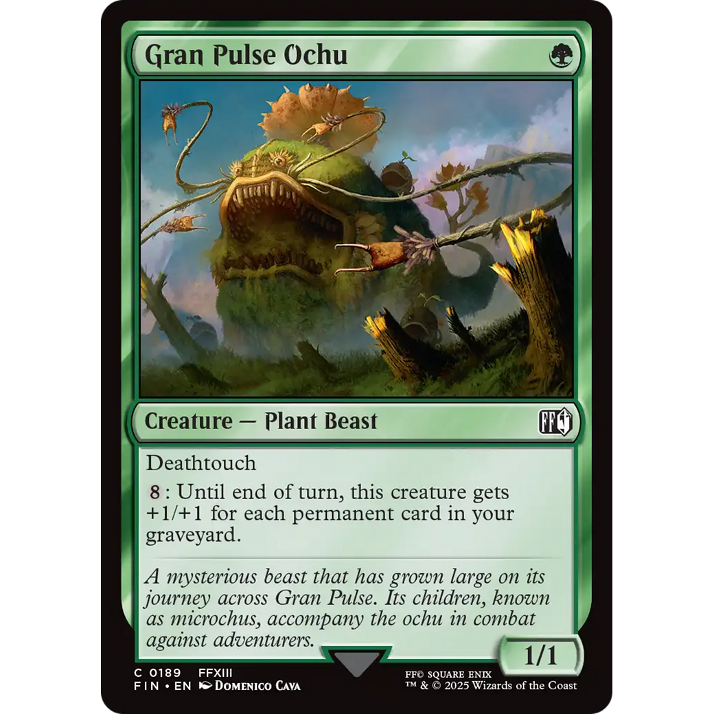 Gran Pulse Ochu (FIN-189) - FINAL FANTASY