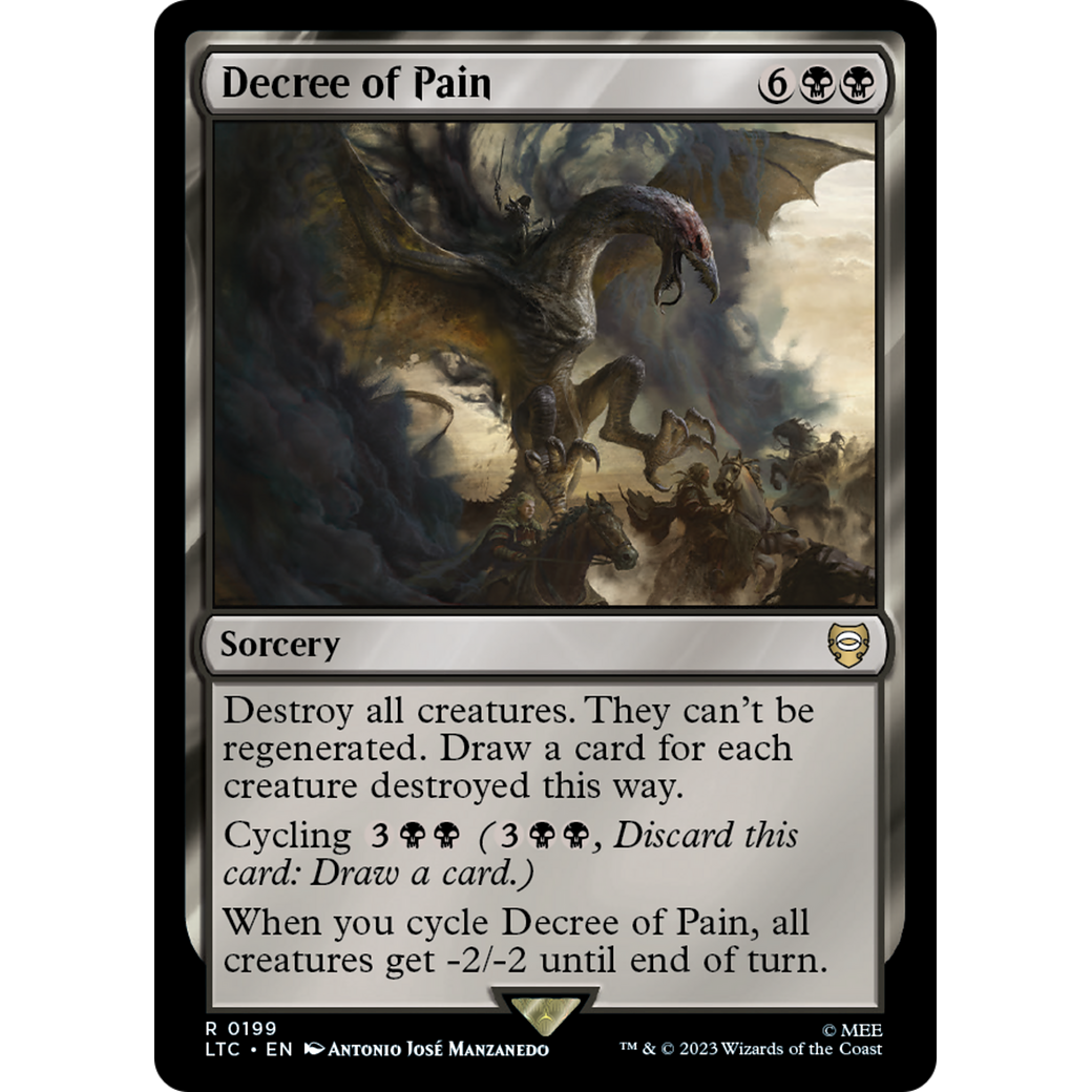 Decree of Pain (LTC-199) - Tales of Middle-earth Commander