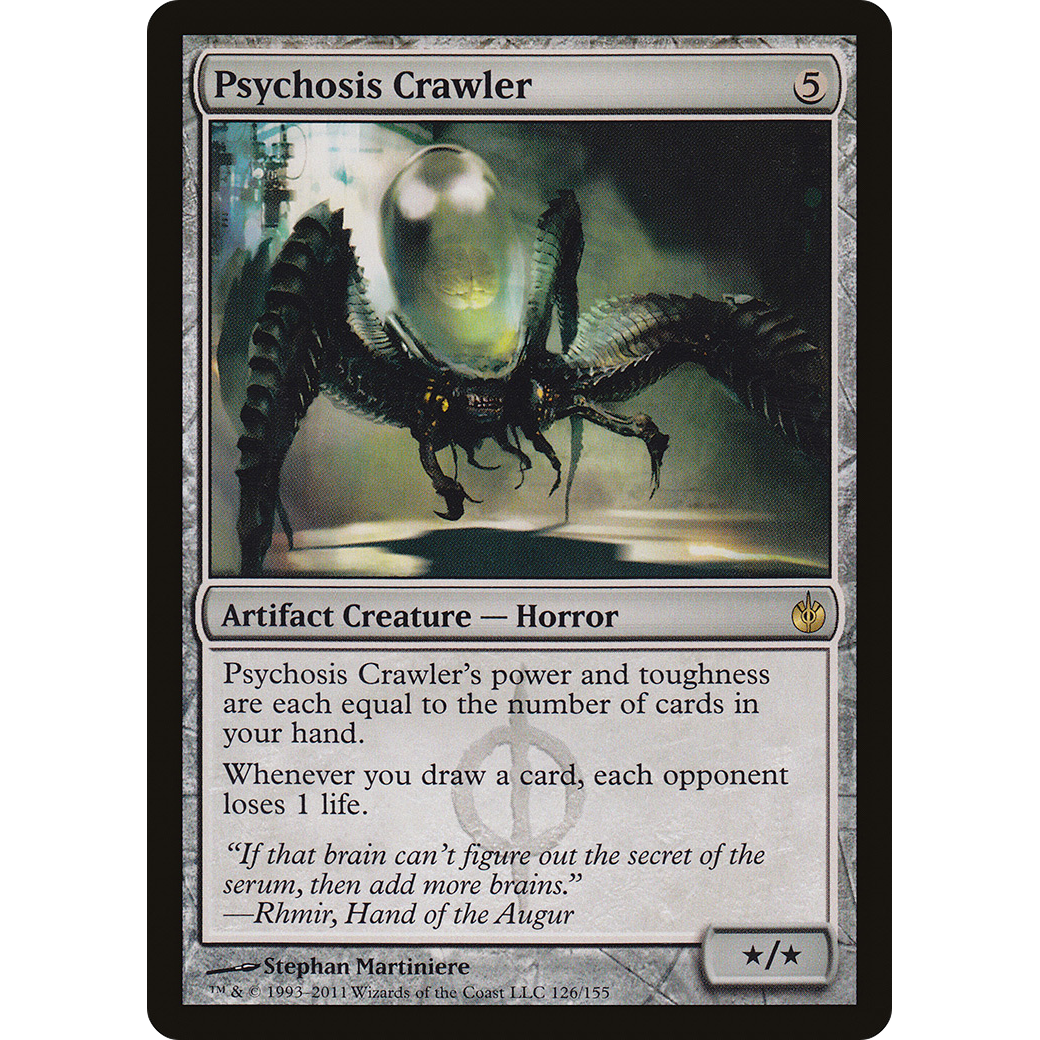Psychosis Crawler (MBS-126) - Mirrodin Besieged