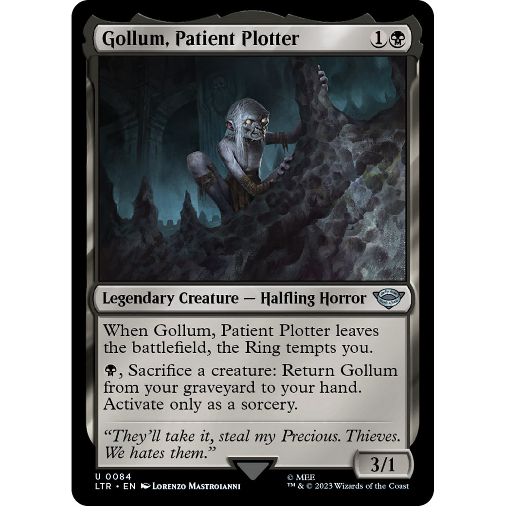 Gollum, Patient Plotter (LTR-084) - The Lord of the Rings: Tales of Middle-earth