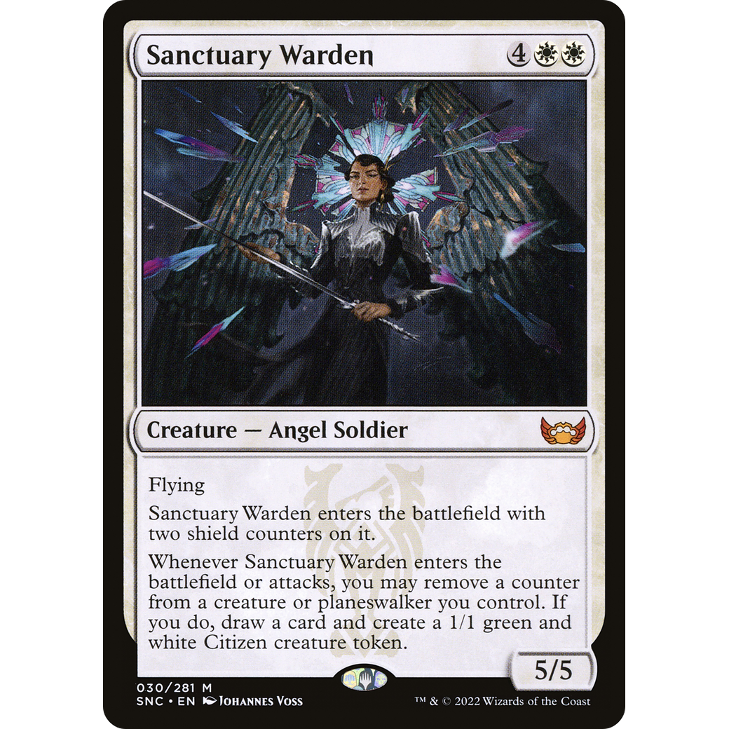 Sanctuary Warden (SNC-030) - Streets of New Capenna Foil