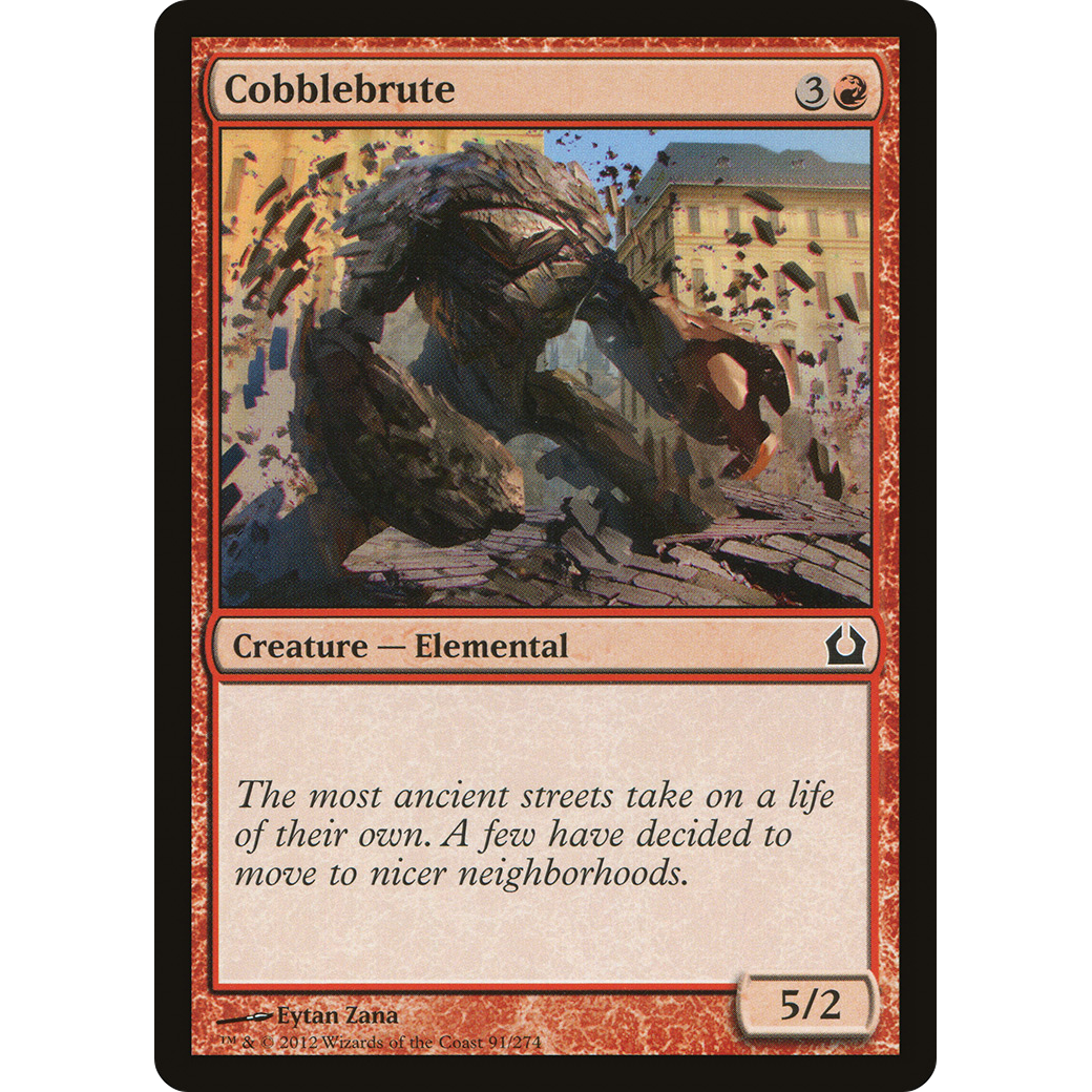 Cobblebrute (RTR-091) - Return to Ravnica
