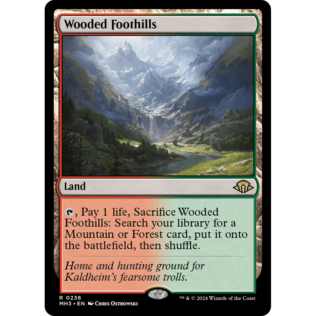 Wooded Foothills (MH3-236) - Modern Horizons 3