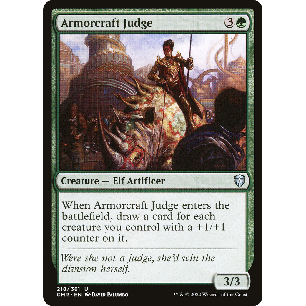 Armorcraft Judge (CMR-218) - Commander Legends