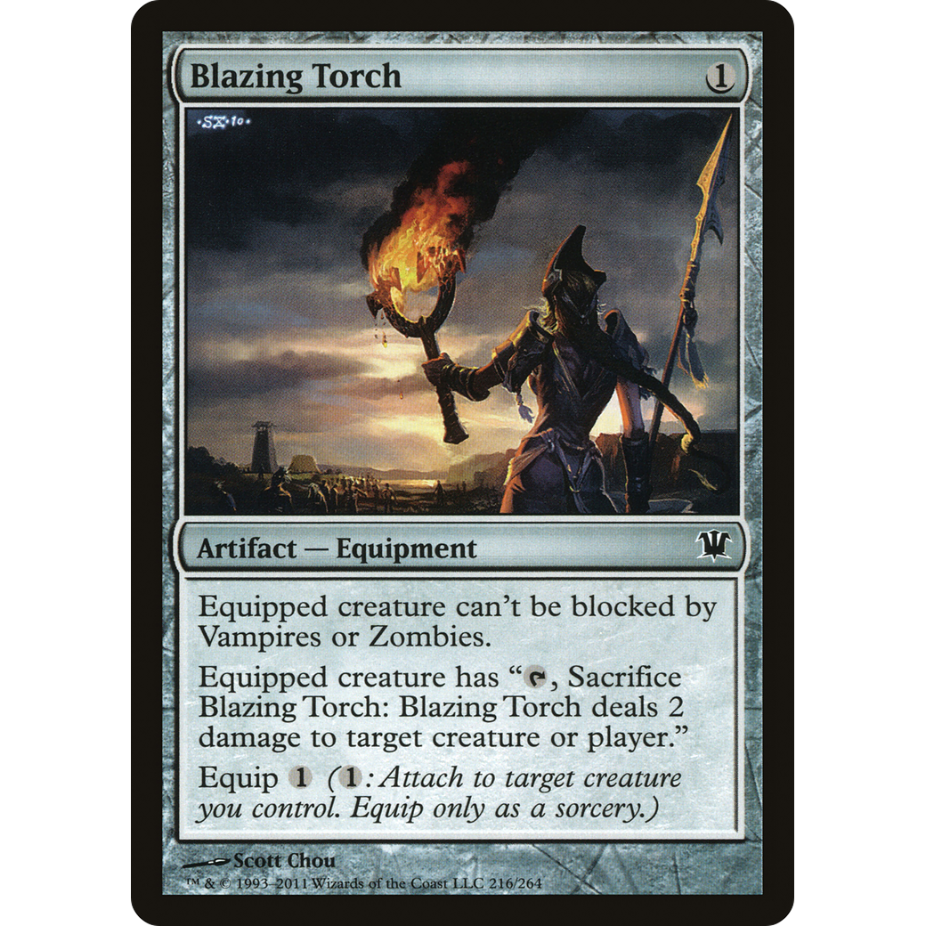 Blazing Torch (ISD-216) - Innistrad