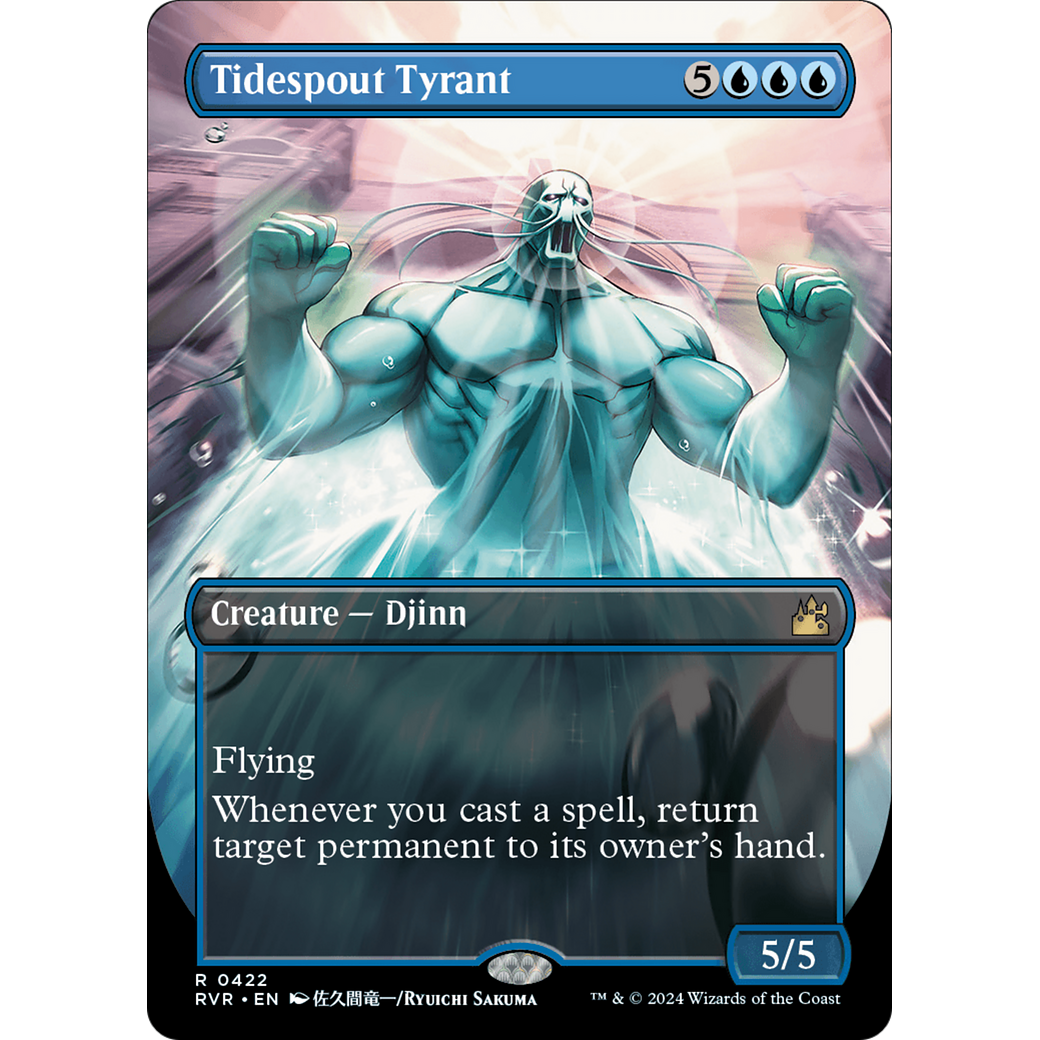 Tidespout Tyrant (RVR-422) - Ravnica Remastered (Borderless) Foil