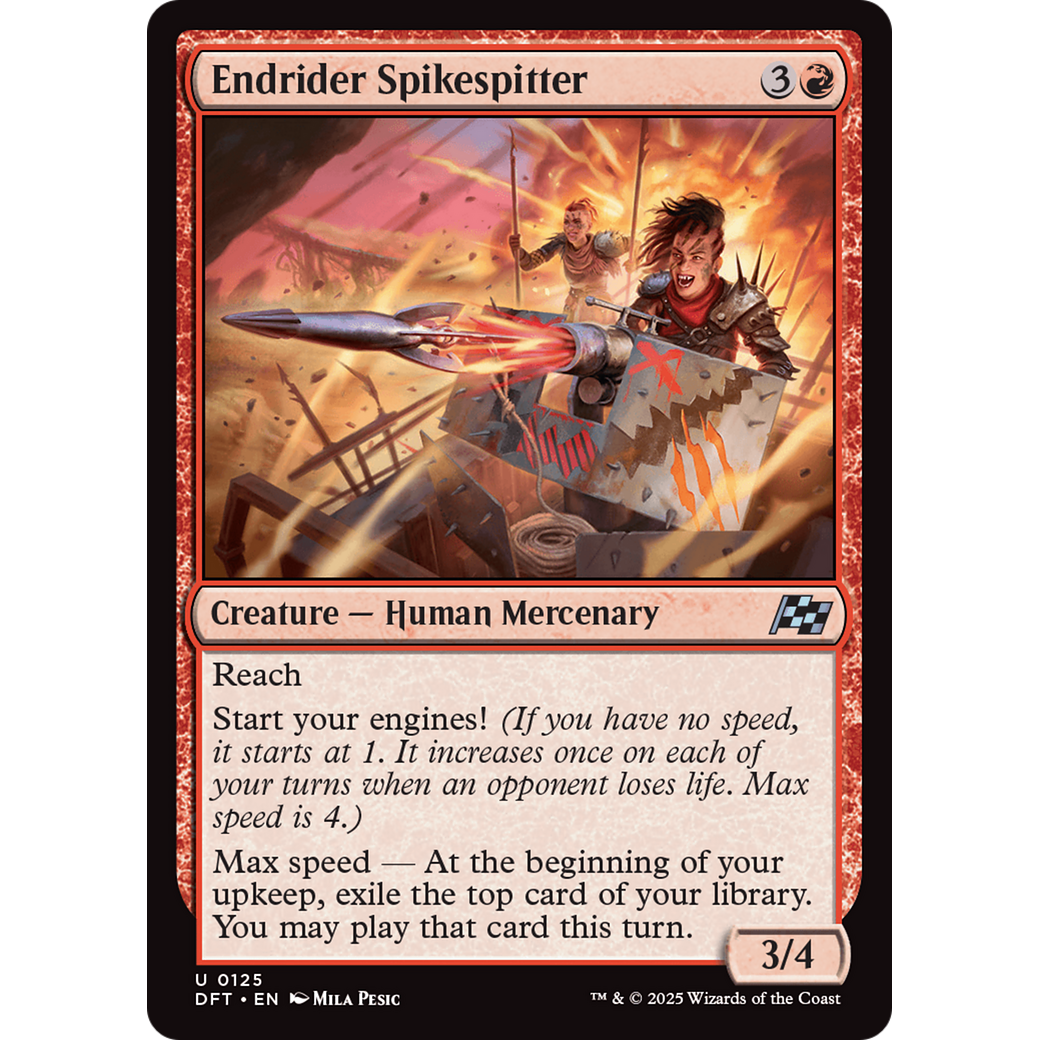 Endrider Spikespitter (DFT-125) - Aetherdrift Foil