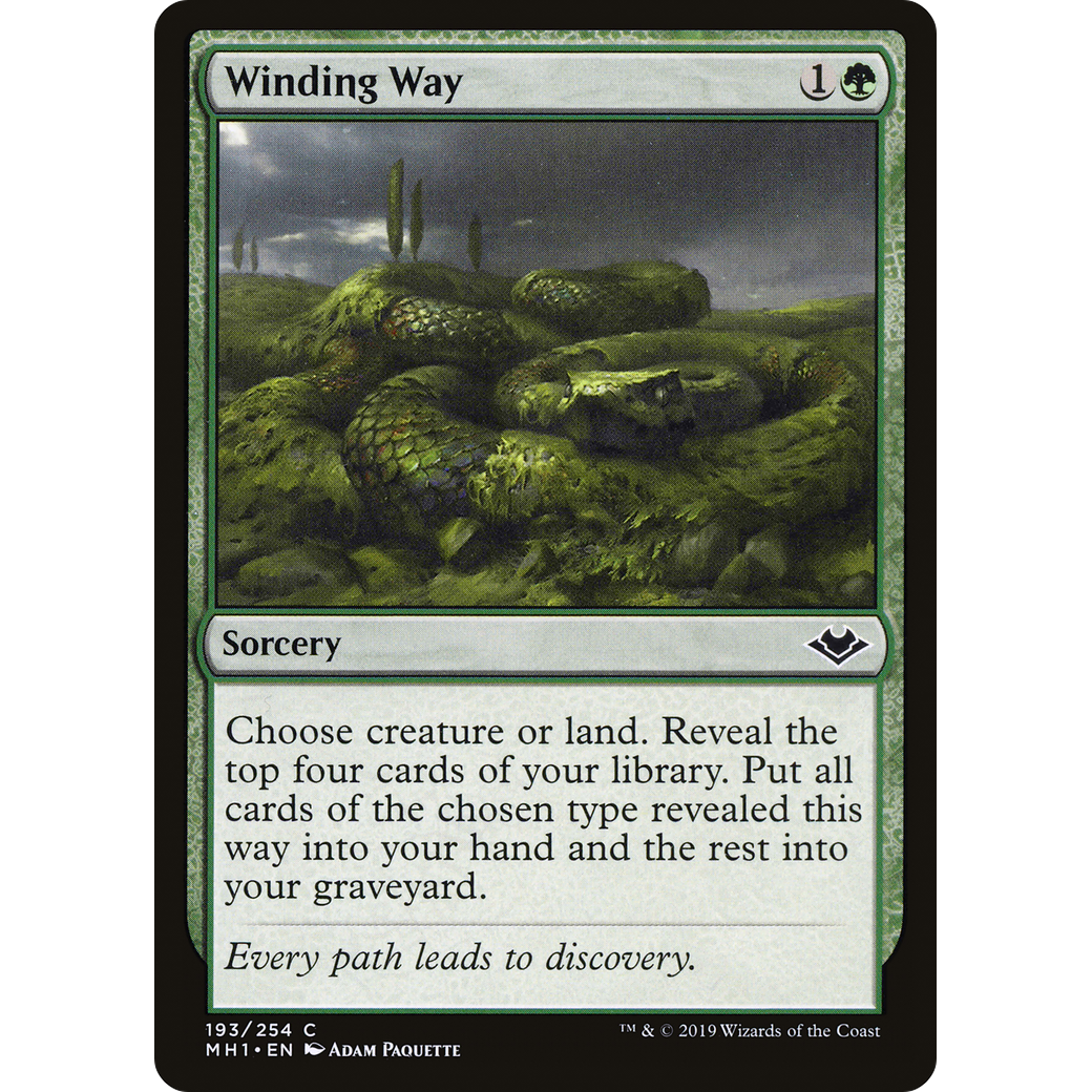 Winding Way (MH1-193) - Modern Horizons Foil