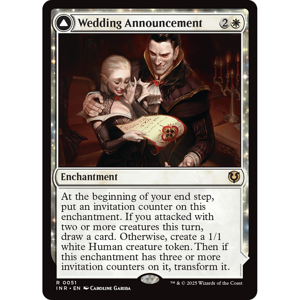 Wedding Announcement // Wedding Festivity (INR-051) - Innistrad Remastered: (enchantment)