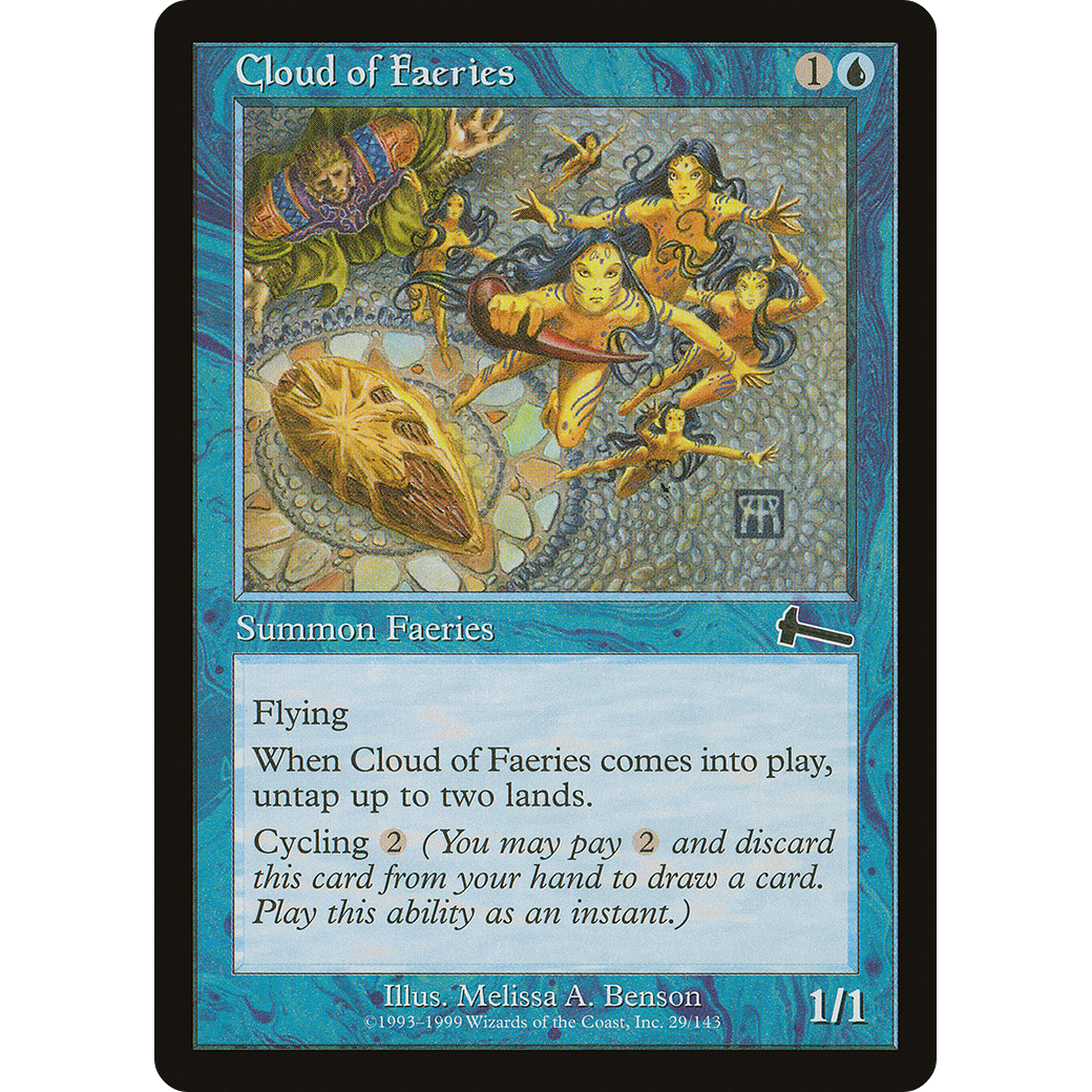 Cloud of Faeries (ULG-029) - Urza's Legacy Foil