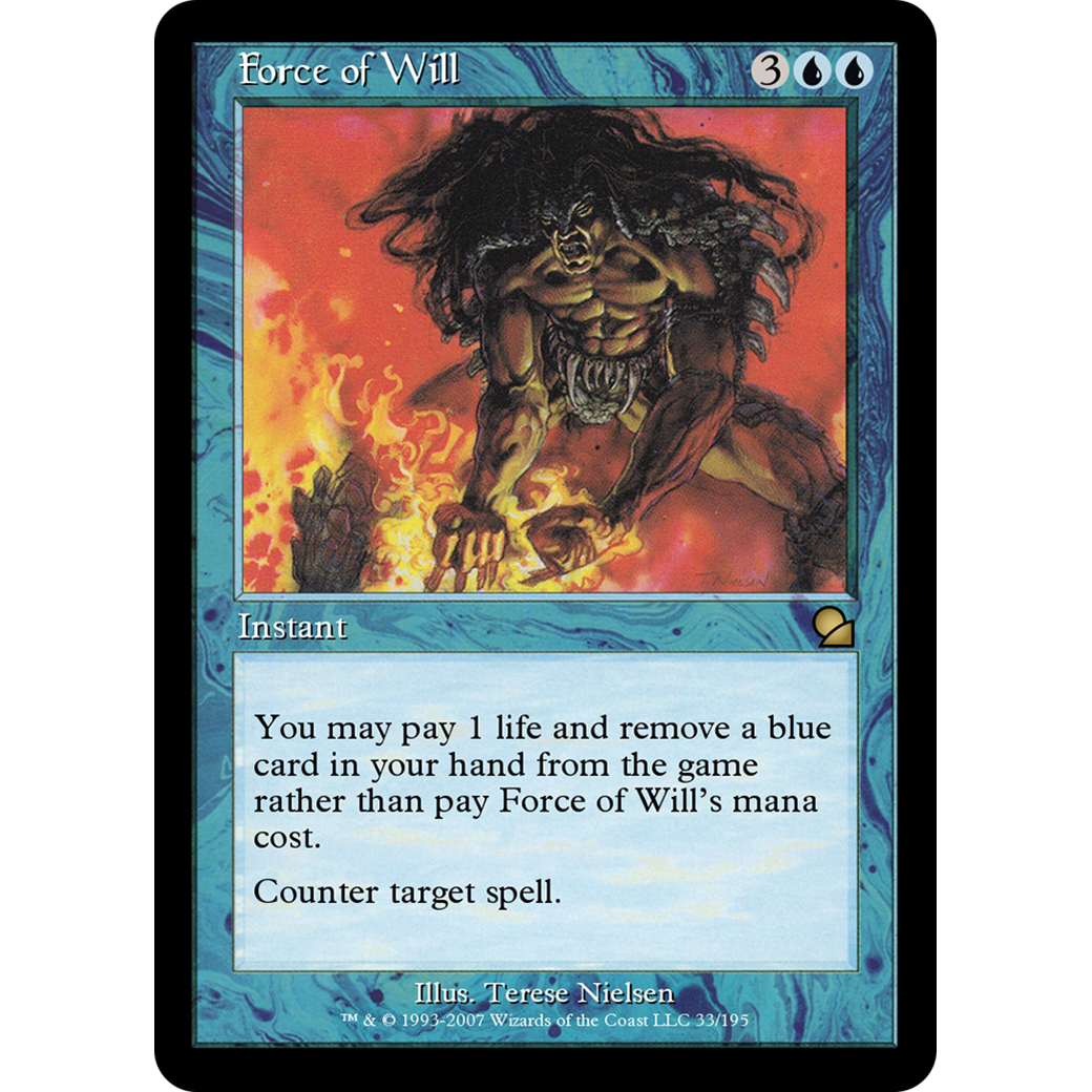 Force of Will (ME1-033) - Masters Edition