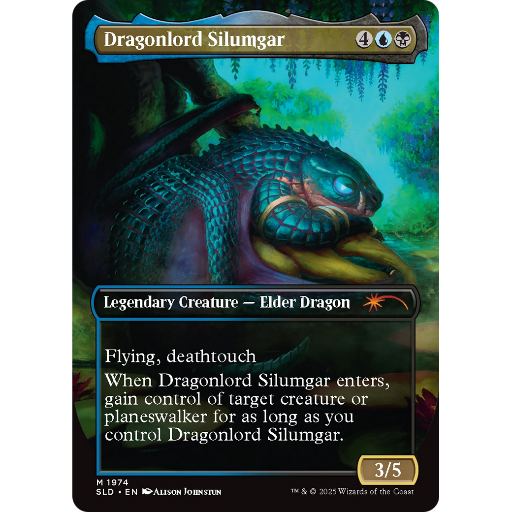 Dragonlord Silumgar (SLD-1974) - Secret Lair Drop (Borderless)