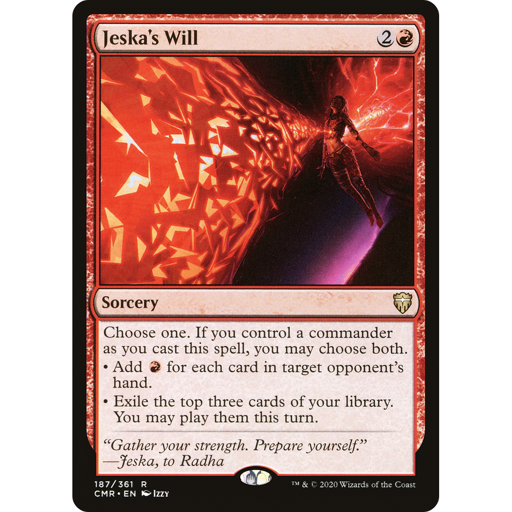 Jeska's Will (CMR-187) - Commander Legends