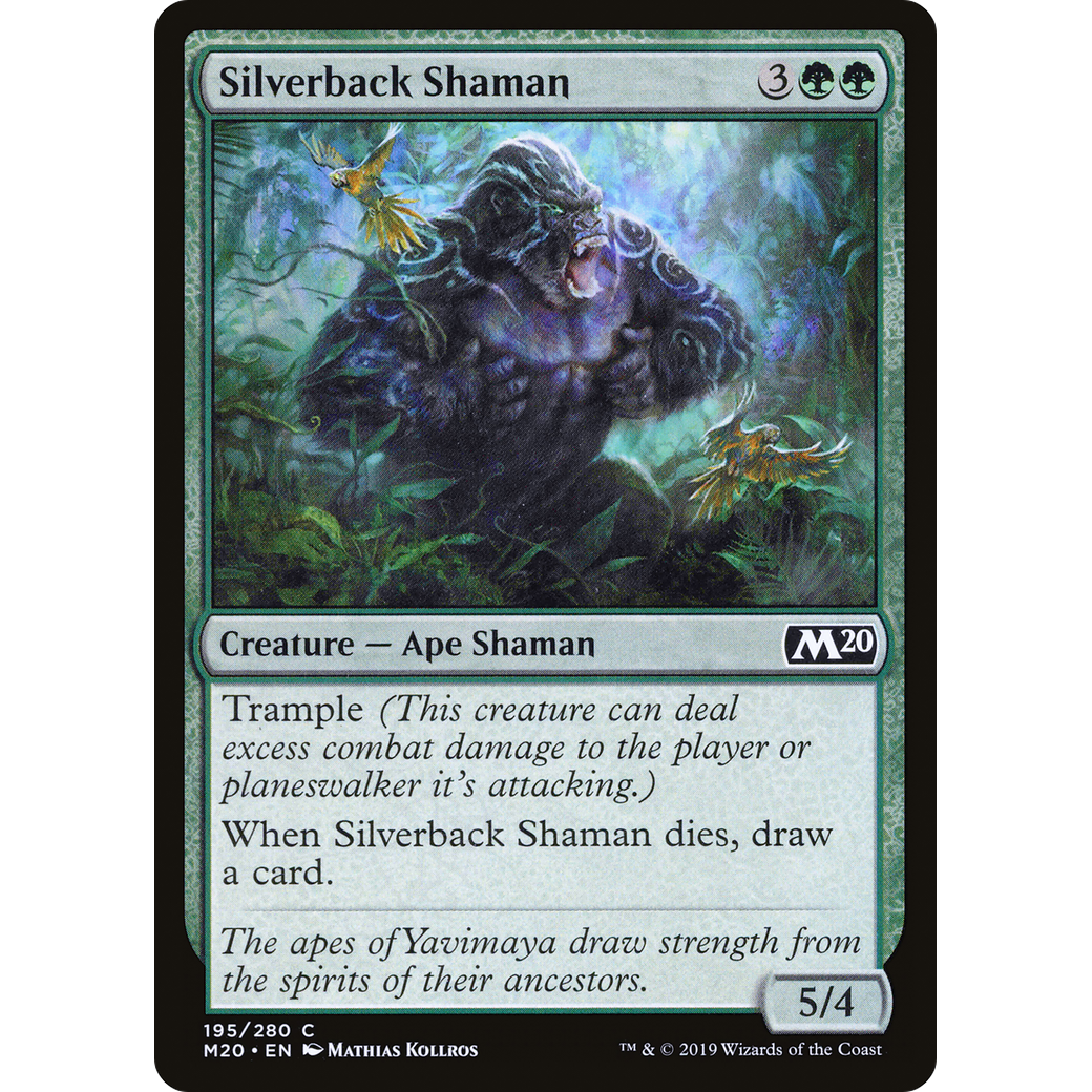 Silverback Shaman (M20-195) - Core Set 2020