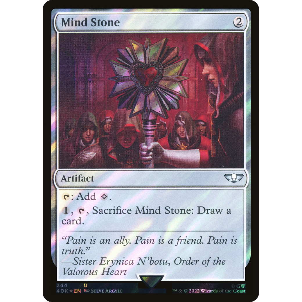 Mind Stone (40K-244) - Warhammer 40,000 Commander Foil
