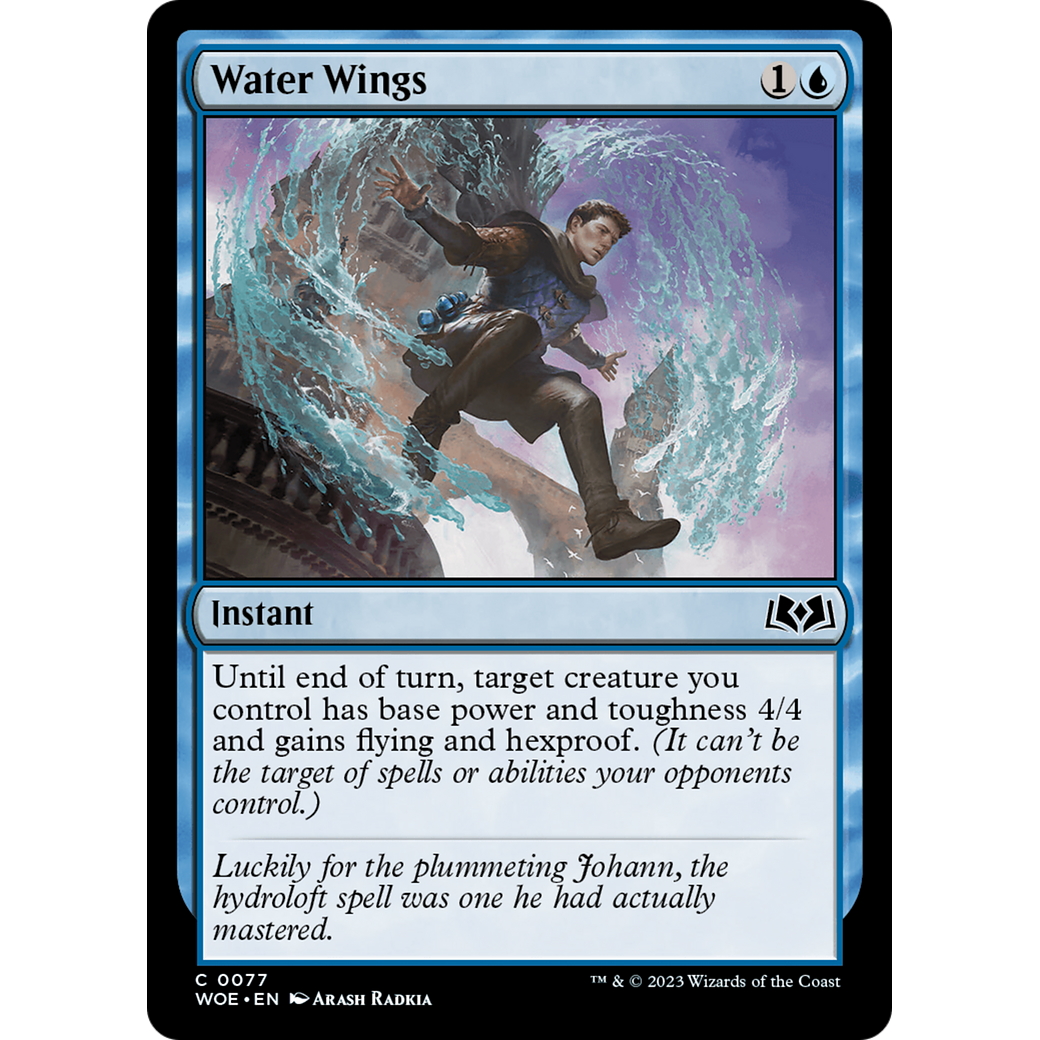 Water Wings (WOE-077) - Wilds of Eldraine