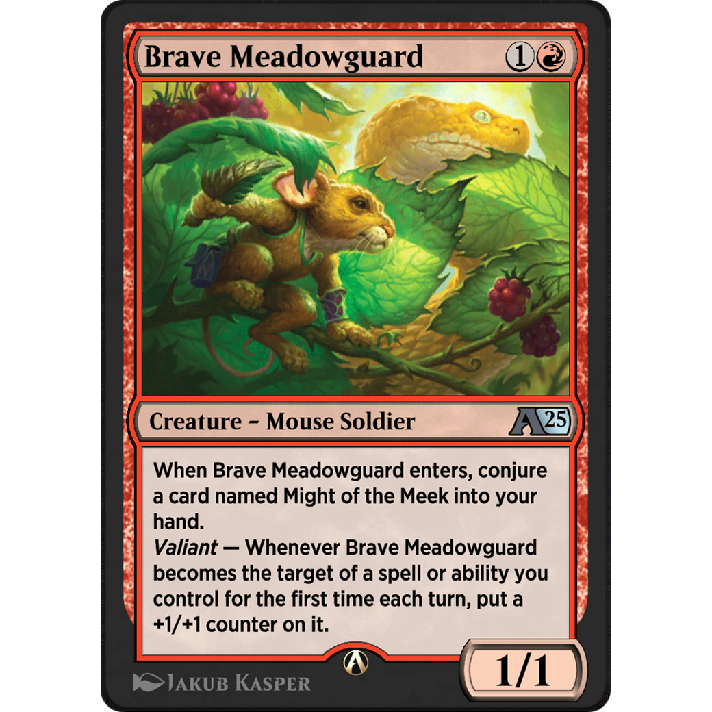 Brave Meadowguard (YBLB-013) - Alchemy: Bloomburrow